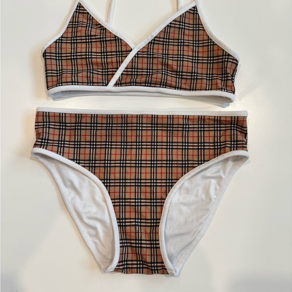 Burberry Kids Swim Bikini - Classic Check